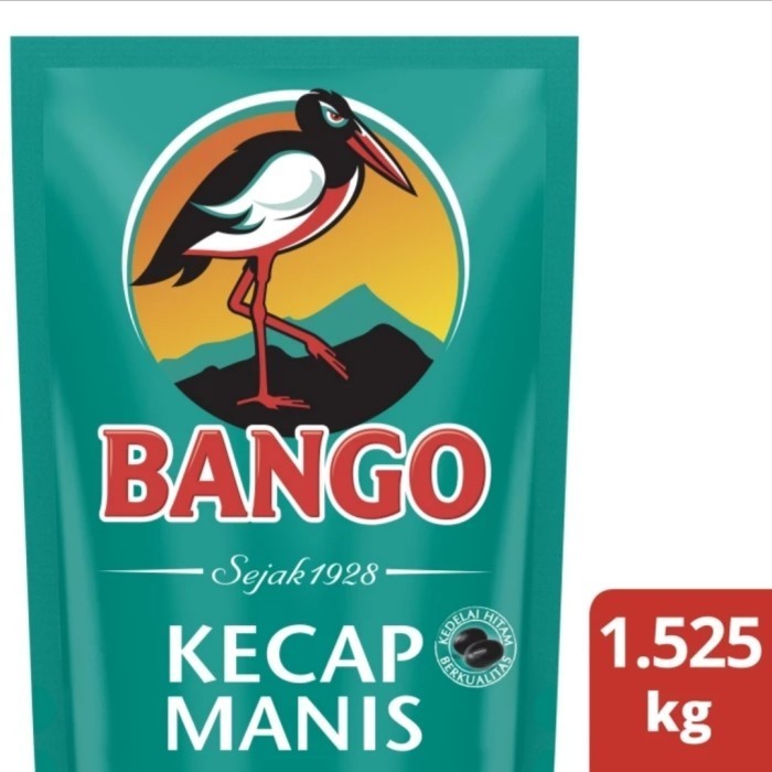 

Kecap Manis Bango Pouch 1 525 Kg