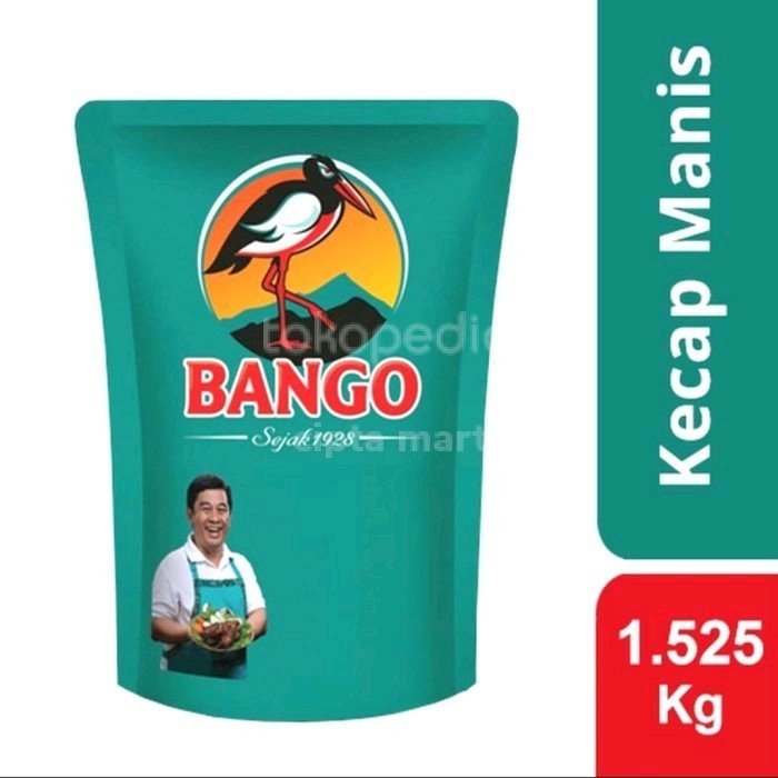 

Kecap Manis Bango 1.525 Kg