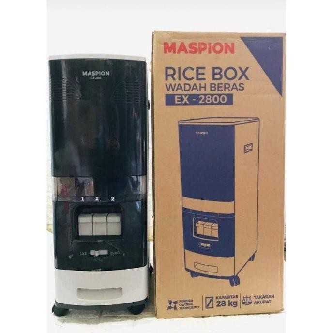 Maspion Rice Box 28 Kg EX 2800 / EX2800 Tempat beras
