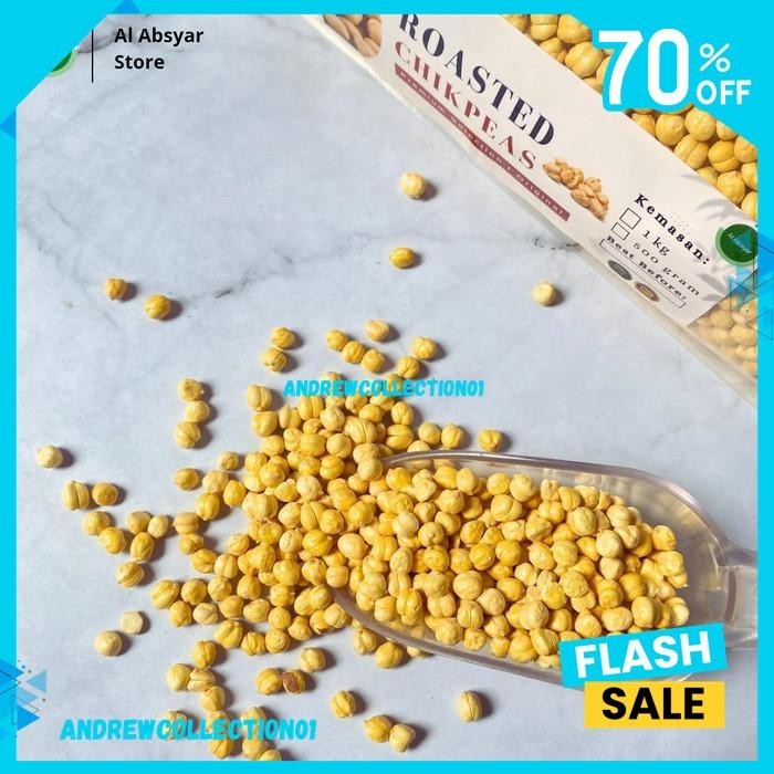 

KACANG ARAB 500 GR CHIKPEA ROASTED OLEH OLEH HAJI UMROH TIMUR TENGAH PRODUK PILIHAN