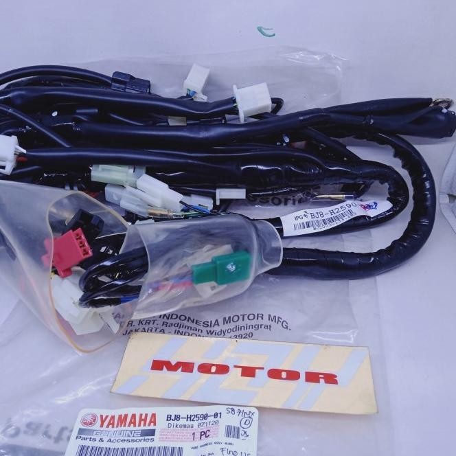 Kabel Body Bodi Original Motor Yamaha Fino 125 Sport Bj8-H2590-01