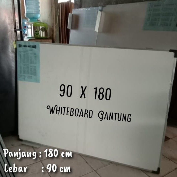 

whiteboard gantung murah