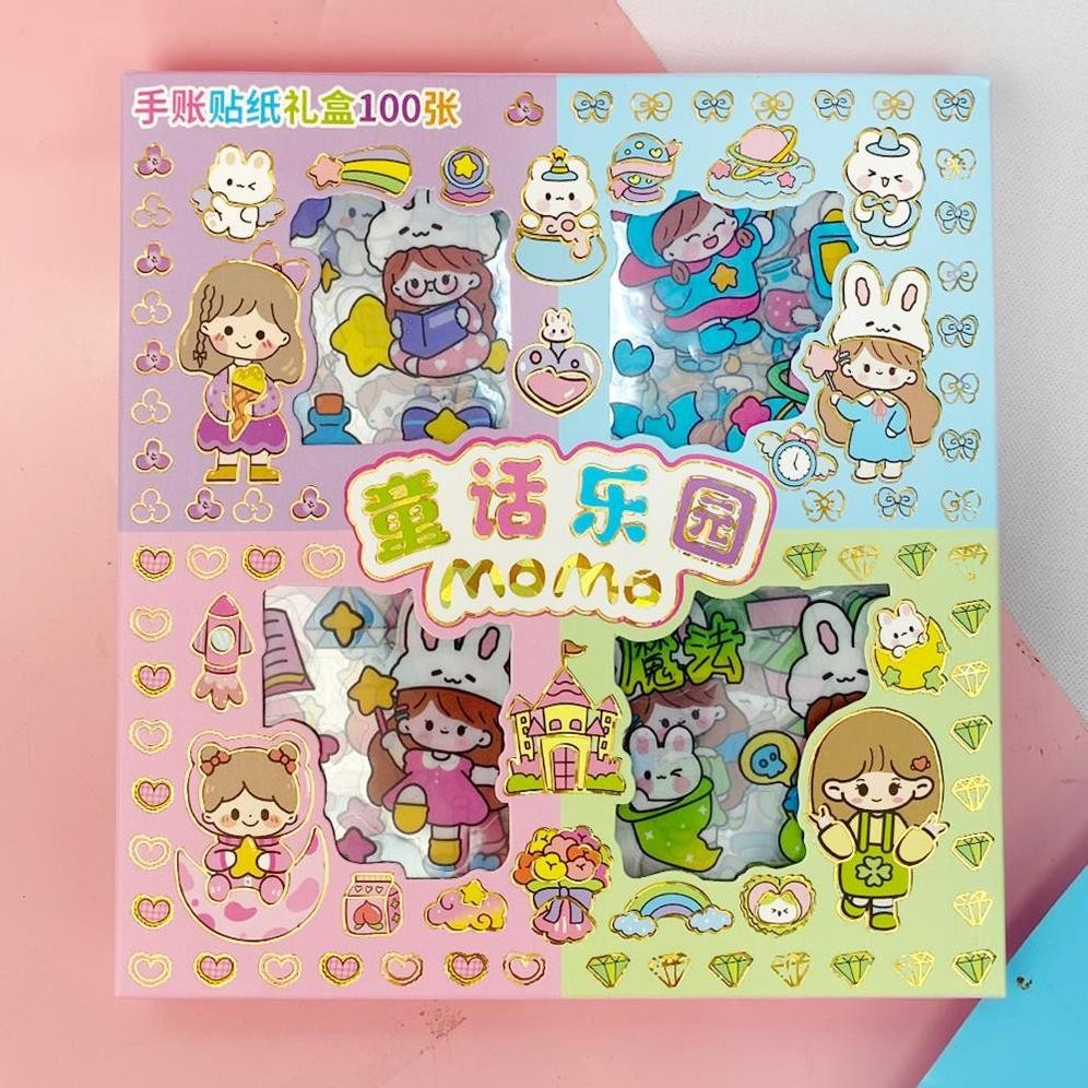 

[ PROMO SPESIAL ] 100 LEMBAR STICKER MOMO 4 WARNA/ STIKER JURNAL/ STICKER BUKU JURNAL LUCU ANTI AIR BISA COD