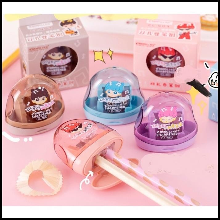 

GRATIS ONGKIR RAUTAN DOUBLE HOLE SHARPENER CUTE GIRLS !!!!