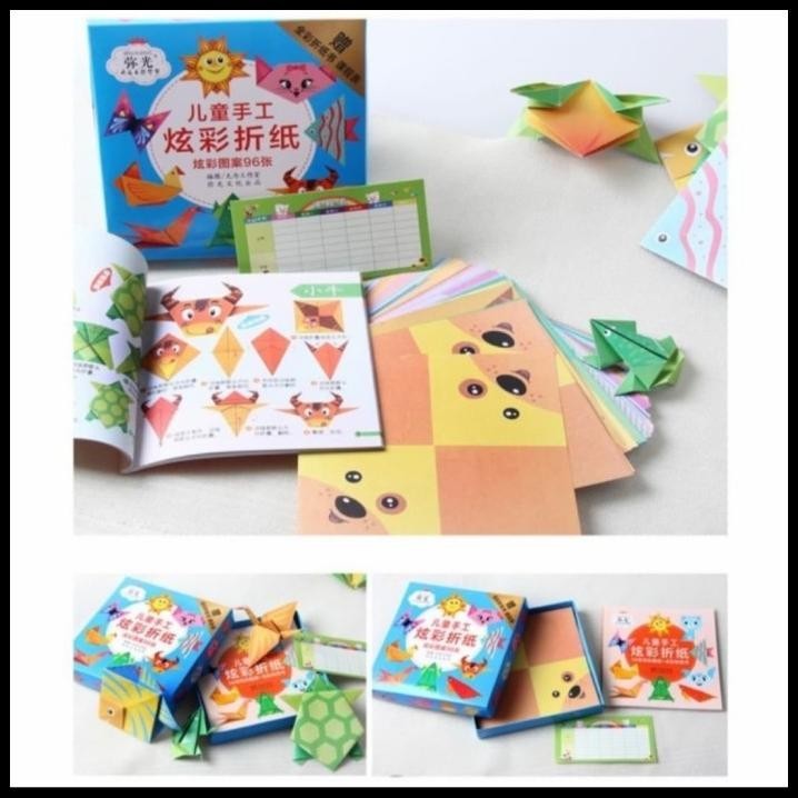 

BEST DEAL DIY ORIGAMI BOX BIRU 96PC !!!!