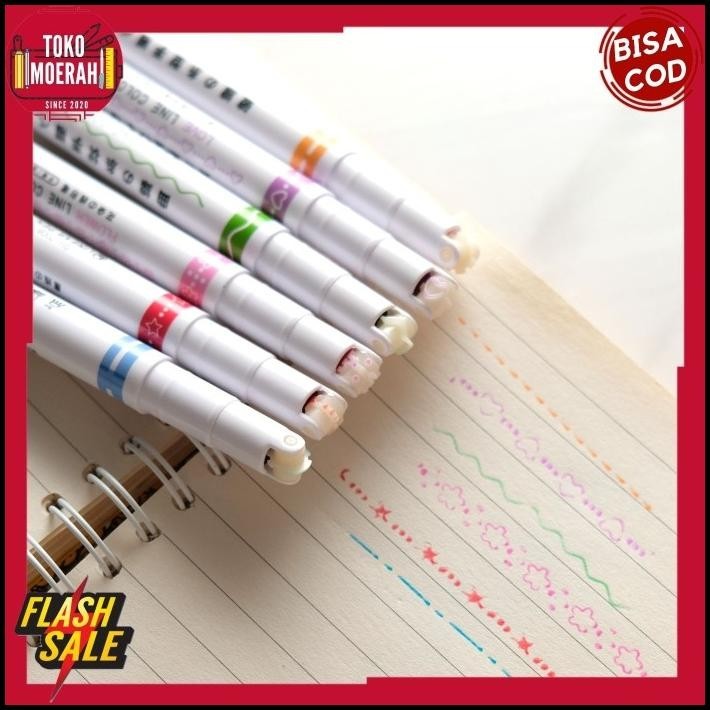 

HOT DEAL SET LINEAR COLOR PEN SH-7008 PULPEN SPIDOL ROLLER UNIK LUCU READY COD