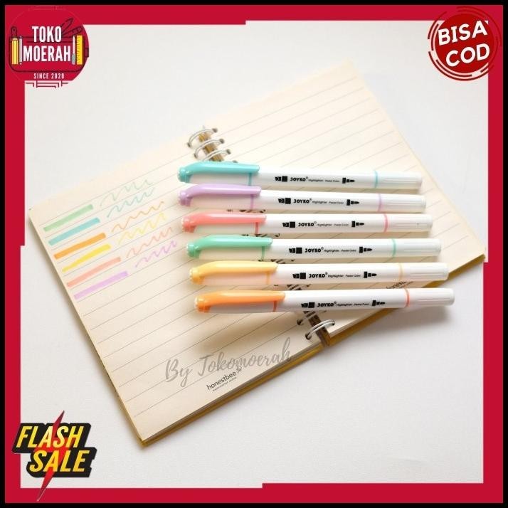 

GRATIS ONGKIR HIGHLIGHTER JOYKO HL-54 HIGHLIGHTER 2 SISI UNIK LUCU MURAH READY COD !!