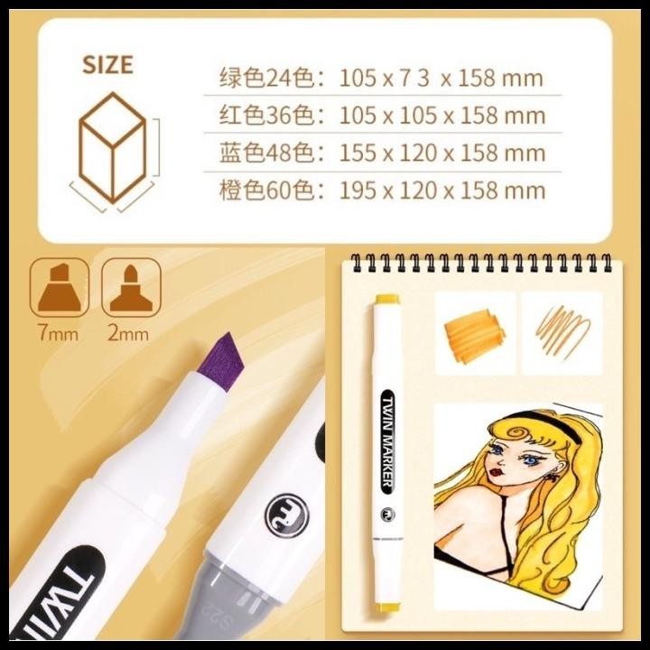 

TERMURAH MOBEE TWIN MARKER SPIDOL WARNA DUA FUNGSI HIGHLIGHTER STATIONARY !!!