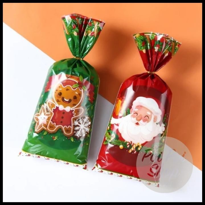 

TERMURAH KANTONG PERMEN NATAL CHRISTMAS ISI 50 GOODIE BAG CANDY BAG SOUVENIR !!!!!!