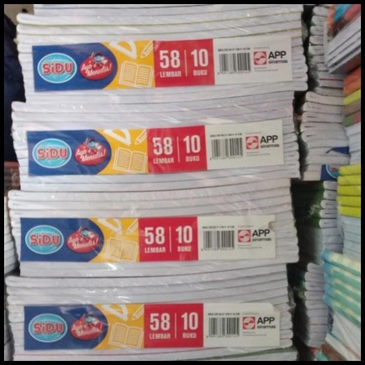 

GRATIS ONGKIR BUKU TULIS SIDU 58 LEMBAR/PAK ISI 10 BUKU/BUKU TULIS SEKOLAH