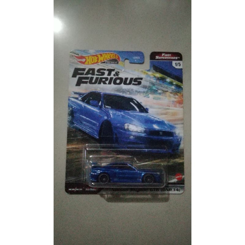 Hotwheels Nissan Skyline GTR R34