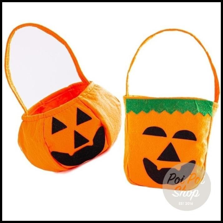 

GRATIS ONGKIR TAS PERMEN LABU HALLOWEEN KOSTUM TRICK OR TREAT PUMPKIN CANDY BAG !!!!