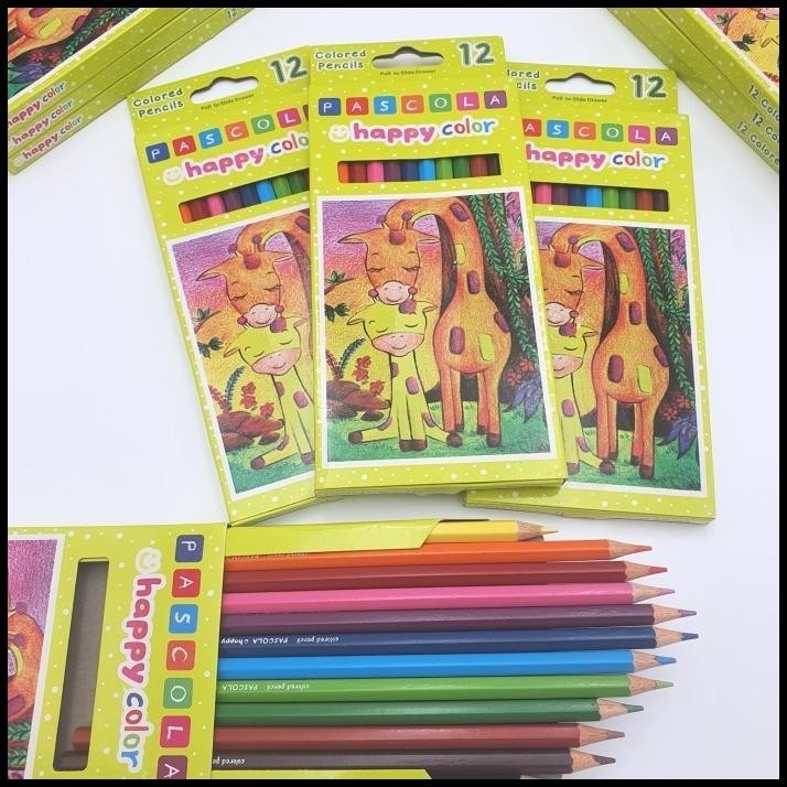 

GRATIS ONGKIR COLOUR PENCIL/PENCIL WARNA PASCOLA ISI 12PCS !!!