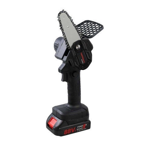 Mesin Gergaji Listrik Mini Pemotong Kayu Cordless Chainsaw Portable