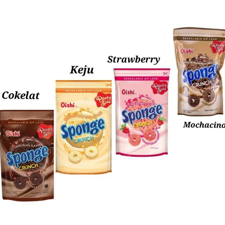 

SPONGE CRUNCH OISHI SNACK CEMILAN RINGAN