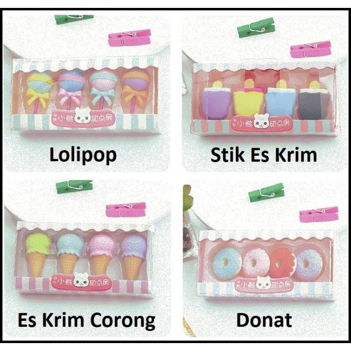 

DISKON ERASER ICE CREAM / PENGHAPUS ES KRIM LUCU PE0004