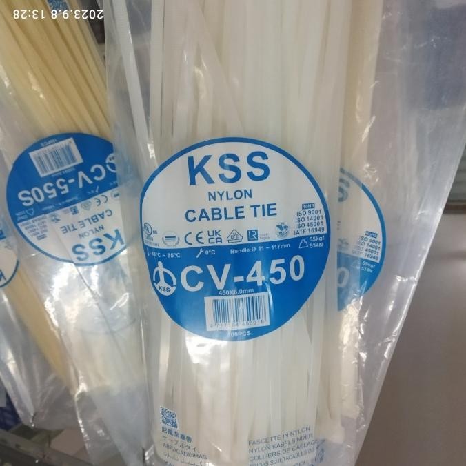 

Kabel Ties Cv 450 X 8Mm Brand Kss Original Kualitas Premium