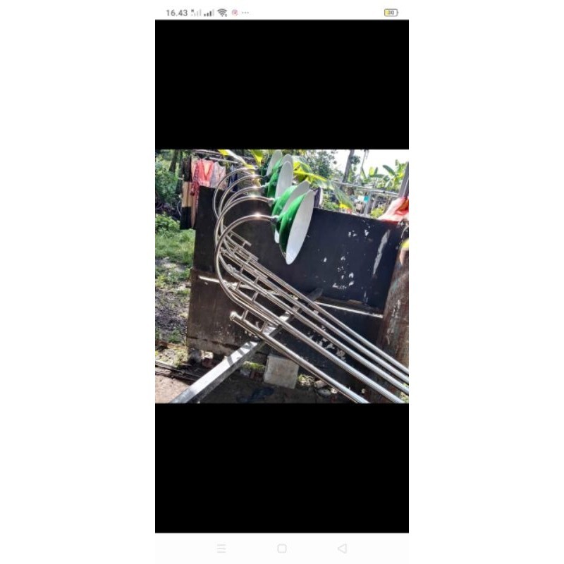 TIANG LAMPU JALAN 3METER/TIANG LAMPU TAMAN