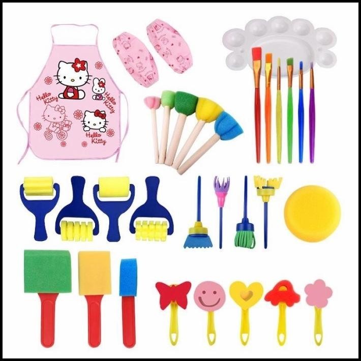 

HOT DEAL CHILDREN ART PAINTING SET - ALAT MENGGAMBAR ANAK !!!