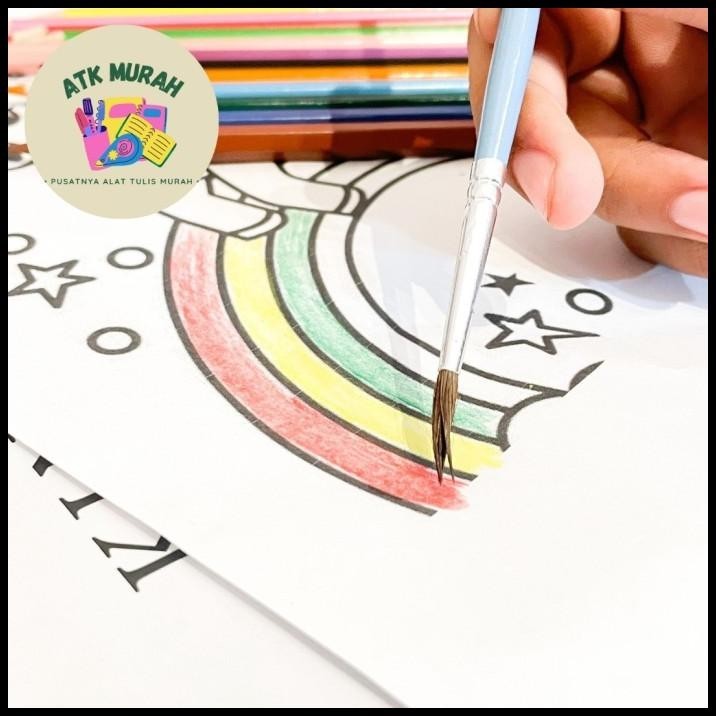 

TERBARU PENSIL WARNA FABER CASTELL ISI 12 PCS INCLUDE BRUSH COD WATER COLOR PE