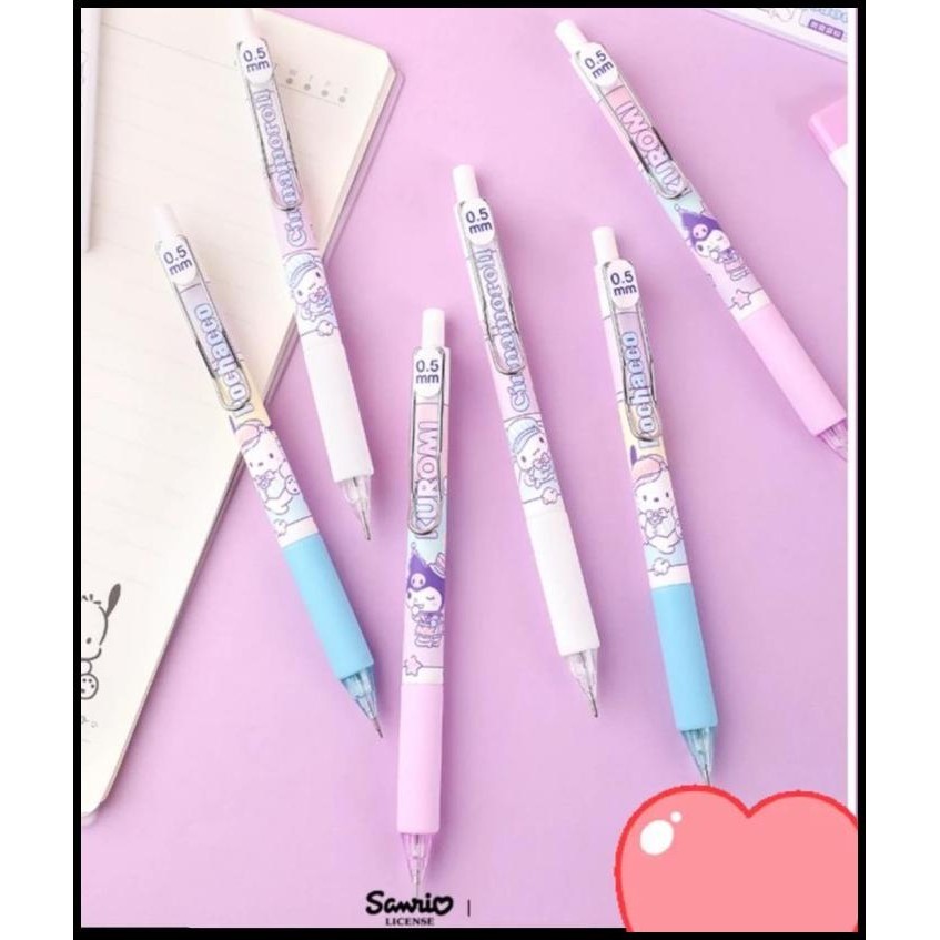 

HOT DEAL PENSIL MEKANIK 0.5 MM PEGANGAN ANTI SLIP SANRIO SERIES ORIGINAL