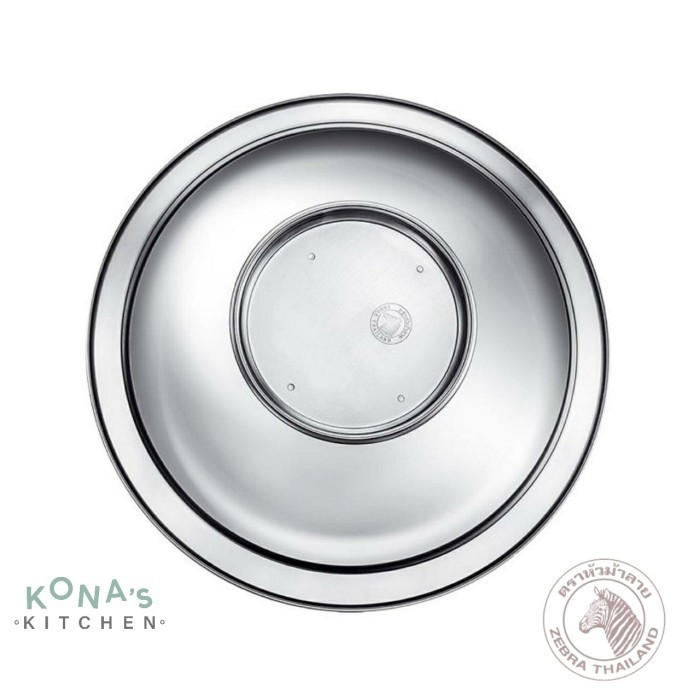 Zebra Noodle Bowl 21 Cm (136014) / Mangkuk Mie Stainless