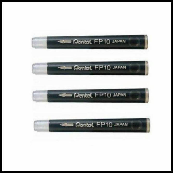 

BRUSH PEN : PENTEL POCKET BRUSH PEN + 2 REFILL CARTRIDGES / 1SET