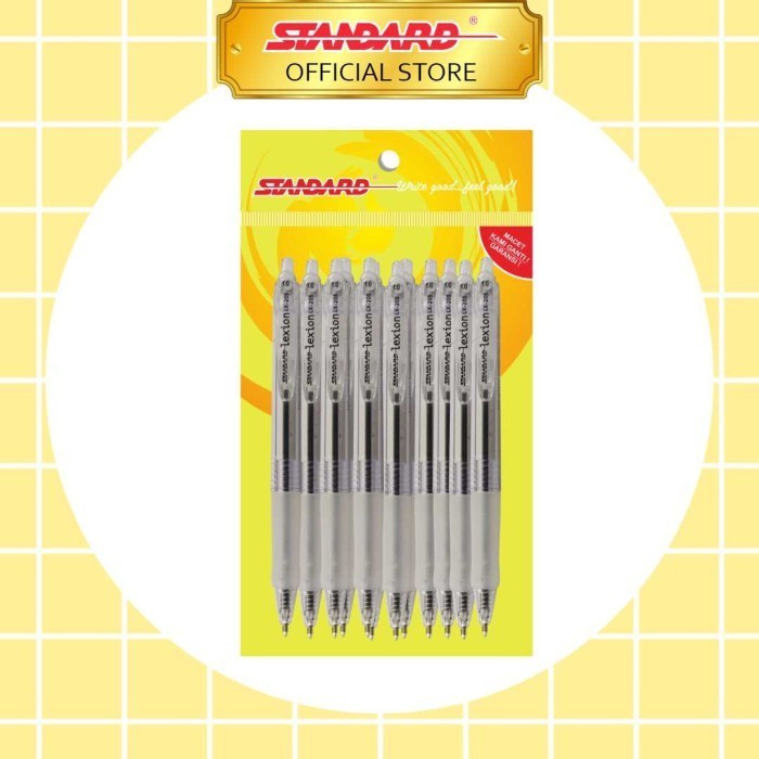 

Ready STANDARDPEN LEXION 1.0 LX-205 ISI 12 PCS