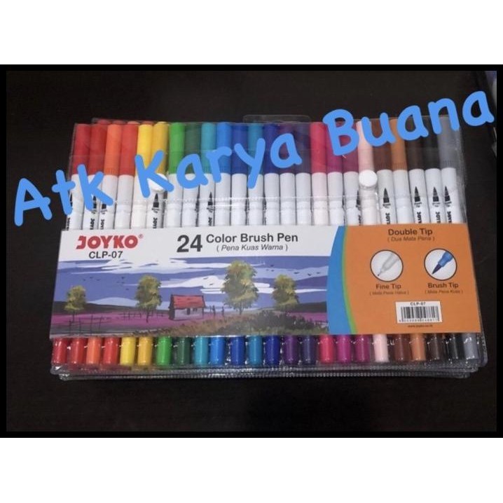 

JOYKO COLOR BRUSH PEN / PENA KUAS 24 WARNA JOYKO CLP-07