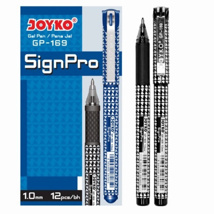 

Ready pulpen Pen Gel Sign Pro 1.0 mm GP-169 / Pack - tanda tangan