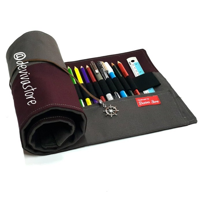 

TEMPAT PENSIL GULUNG / ROLL PENCIL CASE / TEMPAT PENSIL LUCU UNIK