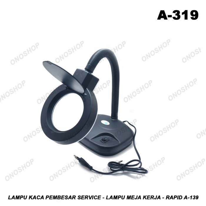 

Lampu Kaca Pembesar Service - Lampu Meja Kerja - Rapid A-139