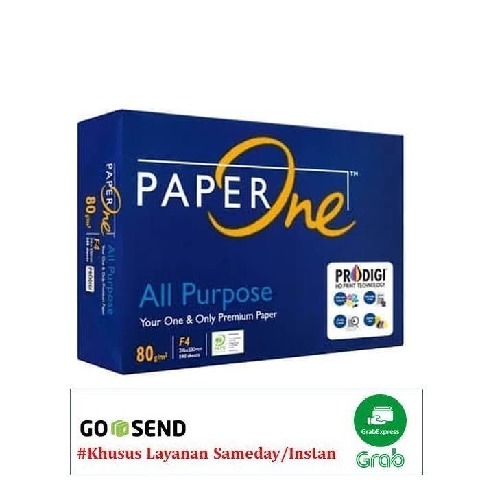 

Kertas Hvs Fotocopy Folio (F4) 80 Gr Merk Paper One