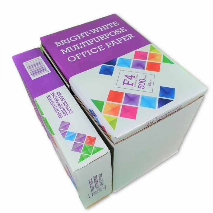 

Kertas Hvs F4 75Gr Bright White 1Dus(5Rim)