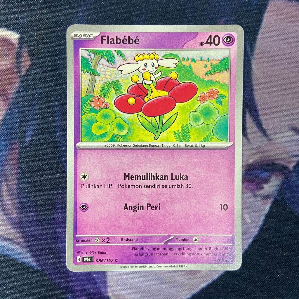pokemon (ID) flabebe - SV6s 086/167 - C