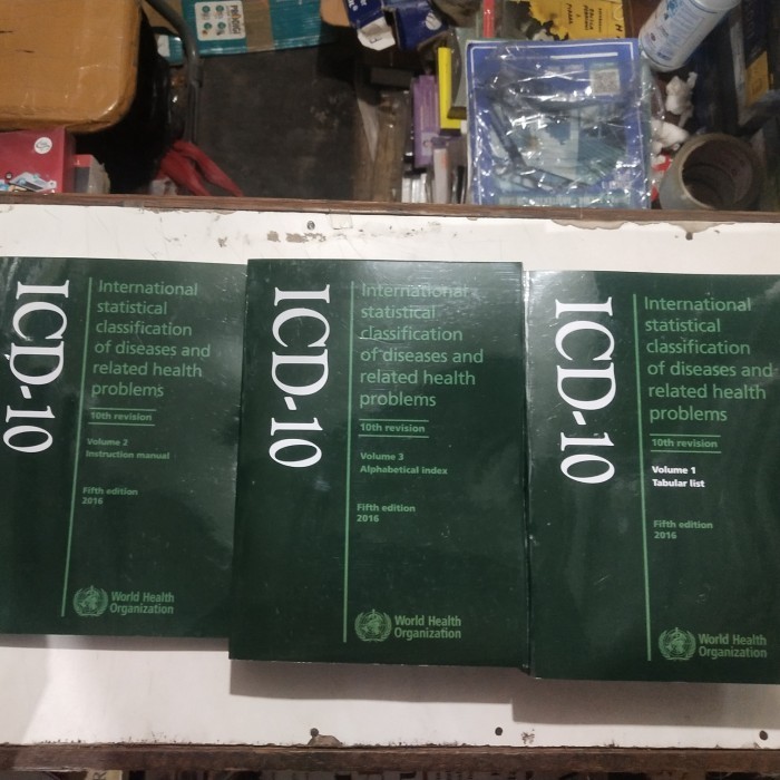 

Buku Paket Icd-10 Isi 3 Buku 1 Set Tahun 2016 Terlaris