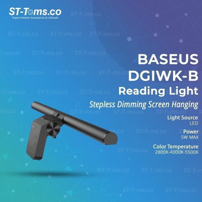 BASEUS i-Wok Series USB Screen Hanging Light - DGIWK-B