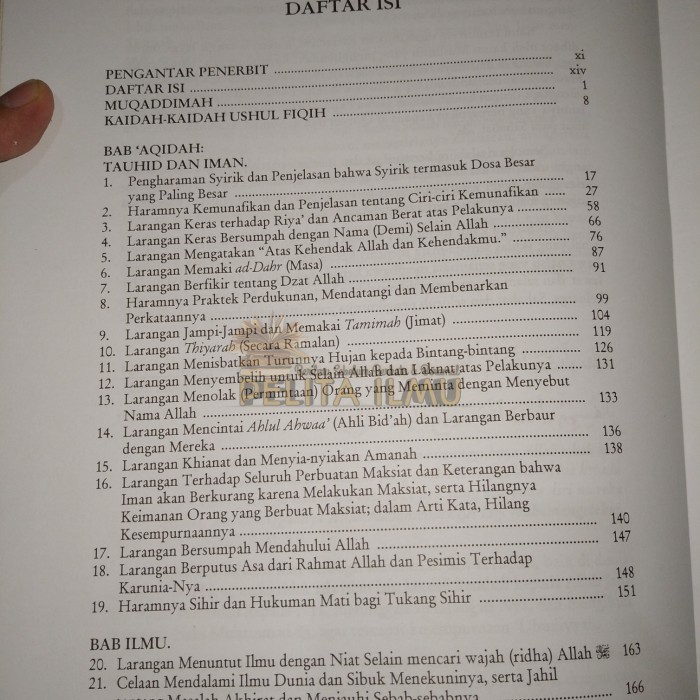 

Buku Ensiklopedi Larangan Jilid 1-3 - Mausu'Ah Al-Manahisy Syar'Iyyah