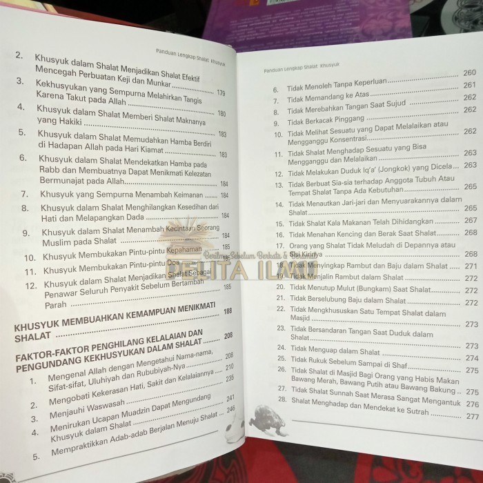 

Buku Panduan Lengkap Shalat Khusyuk