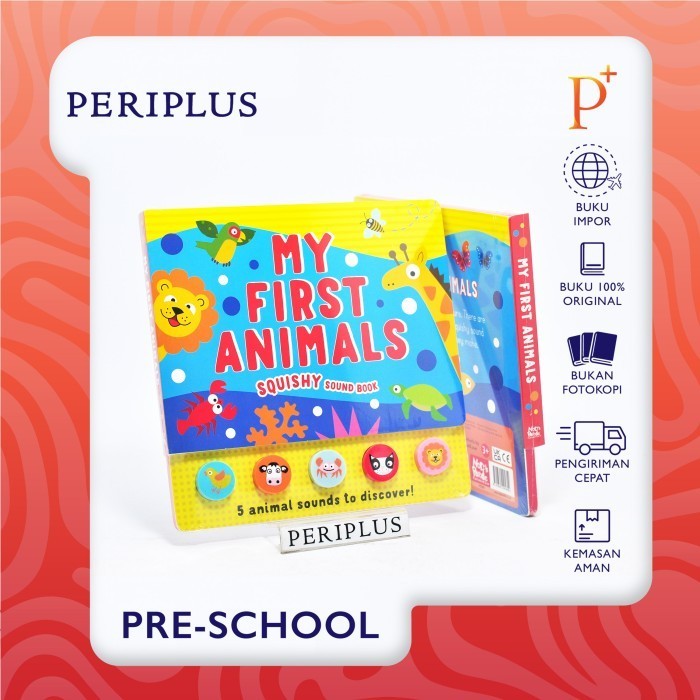 

Silicon Sound Book - First Animals - 9781835091609