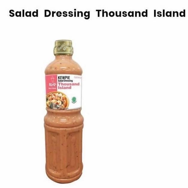 

Kewpie THOUSAND ISLAND 1 Liter Salad Dressing Saus Siram 1 L TRS