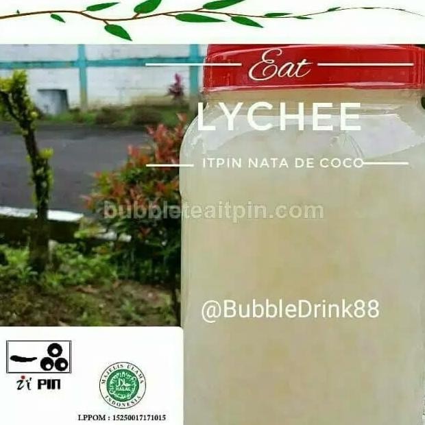 

Itpin Nata De Coco Lychee Premium Quality 3.5kg KHUSUS GO SEND / GRAB