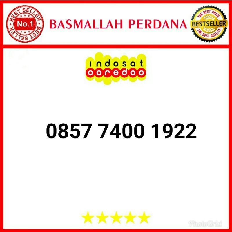 nomor cantik im3 seri tahun 1922 bsm25