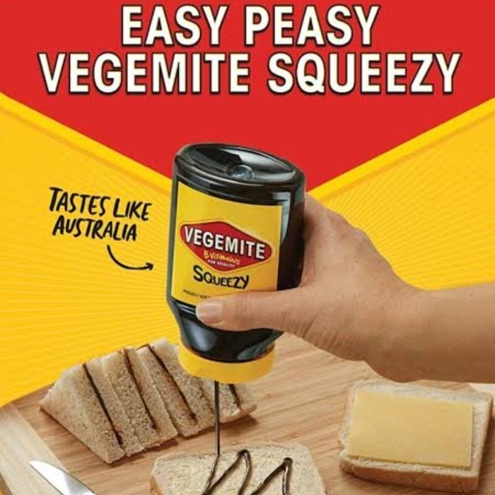 

Vegemite Tube Breakfast Spread Yeast Extract Selai Jam Asin Impor