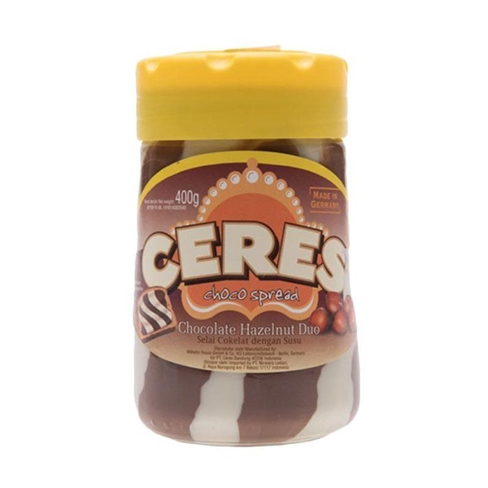

Ceres Choco Hazelnut Duo Selai
