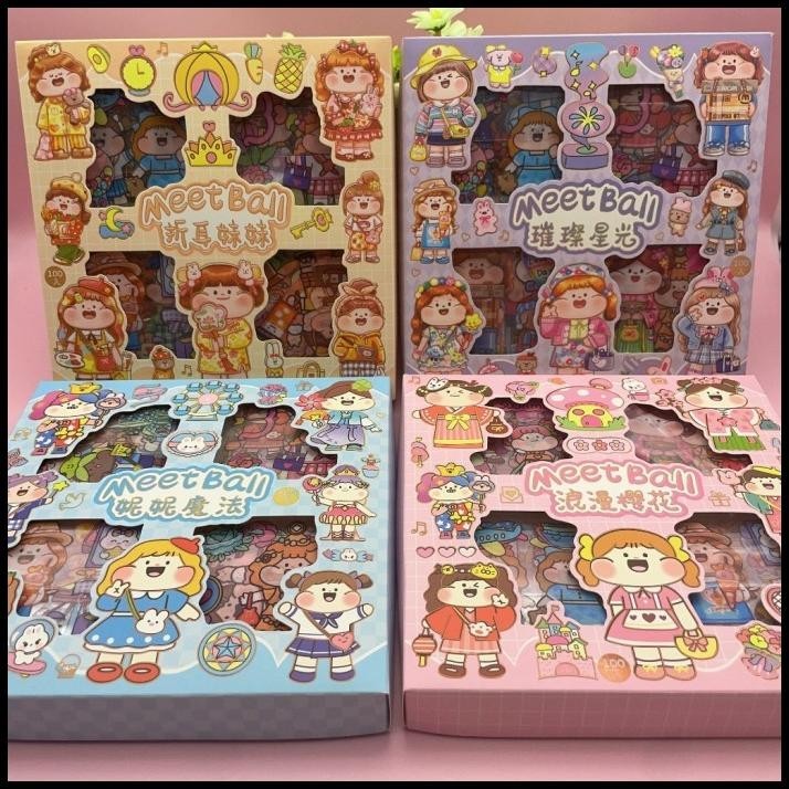 

TERBARU GGT STIKER 100 LEMBAR KARAKTER MEETBALL STICKER BOX AESTHETIC KARAKTER !