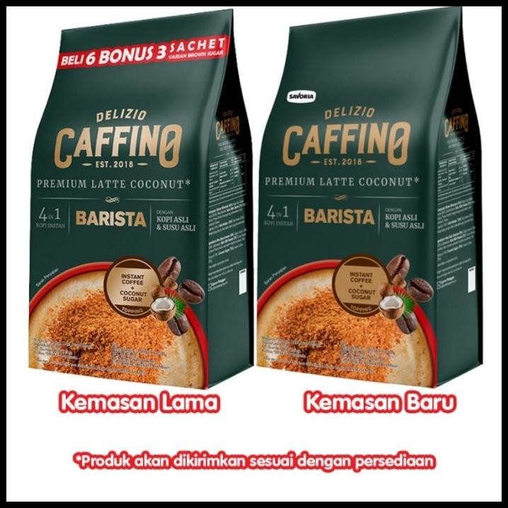 

BEST DEAL CAFFINO DELIZIO KOPI INSTAN 4IN1 PREMIUM LATTE COCONUT 6 X 25 G !!!!!