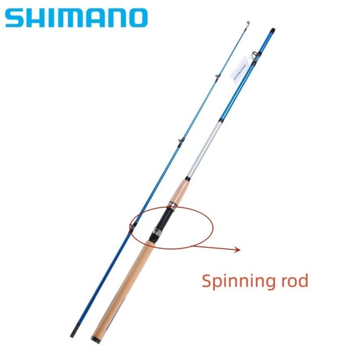 Shimano Set Reel Pancing Shimano Joran Spinning Fishing Reel 1000-7000