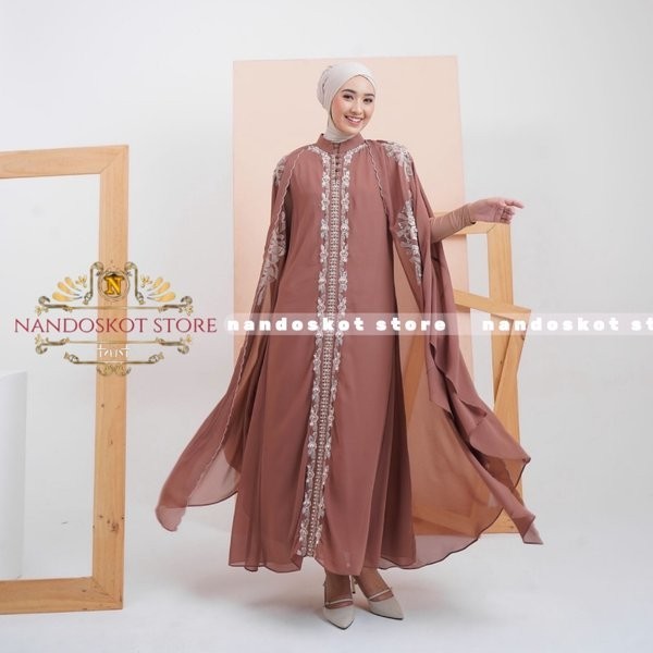 Baju Gamis Kaftan Wanita Muslim Free Inner Baju Maxy Muslimah Maxy Dress Busana Wanita Terbaru