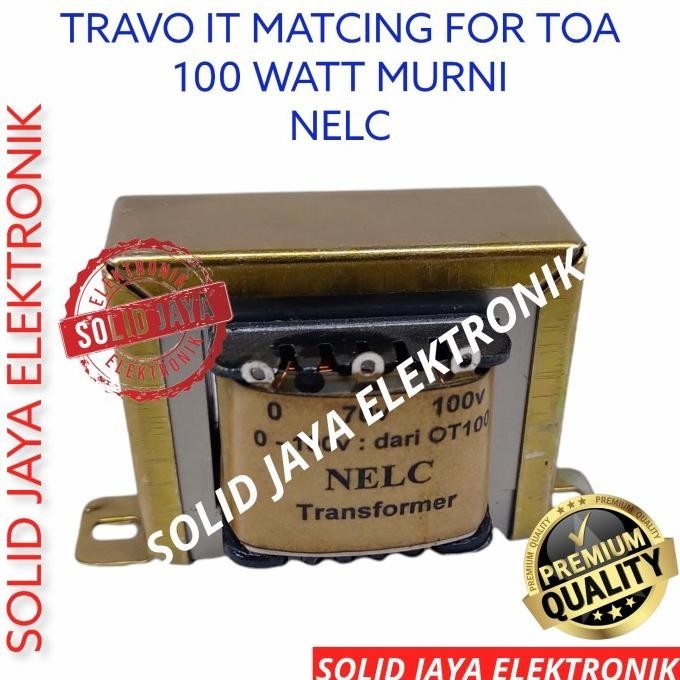 TRAVO TRAFO IT 100 NELC MATCHING MEICING MECING FOR SPEAKER CORONG TOA
